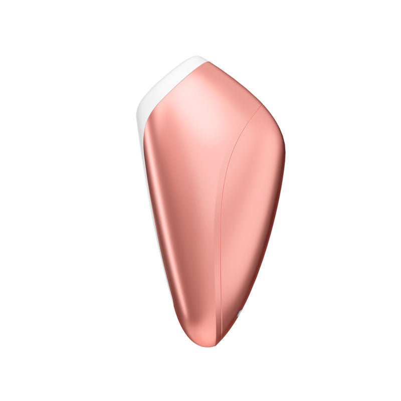 Satisfyer - love breeze - clitoral suction stimulator -  yellow, box side view | Flirtybay.com.au